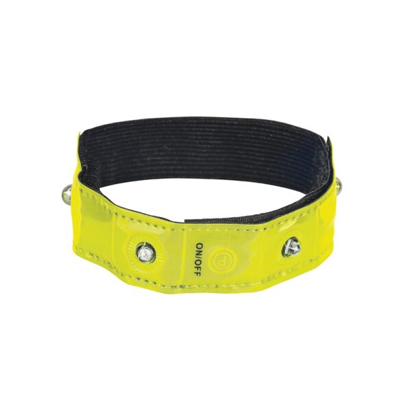 98515_108 VISIBLE. Reflective armband with 4 red LEDs