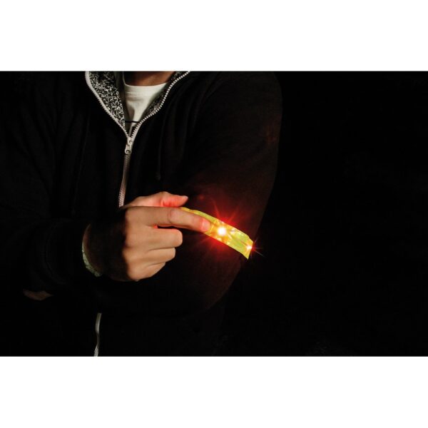 98515_108-e VISIBLE. Reflective armband with 4 red LEDs
