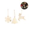 99032_set FLAKE. Christmas ornament