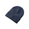 99038_134 CARL. Recycled polyester (100% rPET) double-layered soft knit unisex beanie