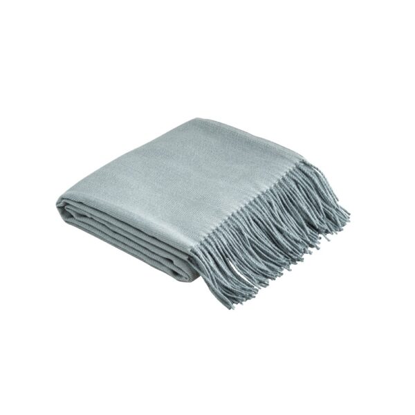 SMOOTH. 100% acrylic blanket with ribbon and personalisation card (270 g/m²)