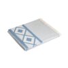 99046_104 MALEK. Multifunctional bath towel (350g/m²) made of light and resistant cotton (85%) and recycled cotton (15%)