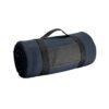 99074_104 THORPE. Fleece blanket with removable handle (180 g/m²)