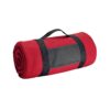 99074_105 THORPE. Fleece blanket with removable handle (180 g/m²)