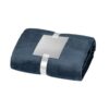 DYLEAF. (240 g/m²) fleece blanket with ribbon wrap and personalisation card