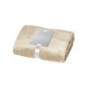 DYLEAF. (240 g/m²) fleece blanket with ribbon wrap and personalisation card