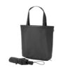 99094_103 SKYLAR. 2-in-1 umbrella with recycled polyester shopping bag included