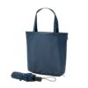 99094_104 SKYLAR. 2-in-1 umbrella with recycled polyester shopping bag included
