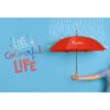 99116_amb PATTI. 190T polyester umbrella with automatic opening