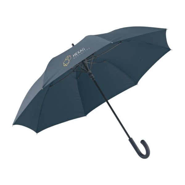 99131_104-logo ALBERT. 190T pongee umbrella with automatic opening