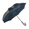 ANGELA. 190T pongee reversible folding umbrella