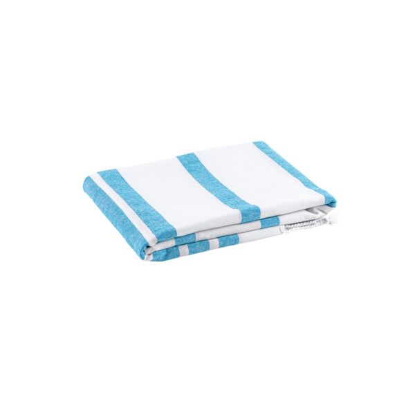 99159_124-b SARDENHA. Beach towel in cotton (70% recycled) and polyester (30% recycled) (180 g/m²)