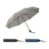 99164_set AIDEN. 21" umbrella in recycled polyester (100% rPET) pongee 190T, foldable in 3 sections