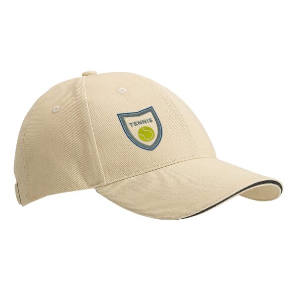 CHRISTOPHE. 100% cotton sandwich cap (260 g/m²)
