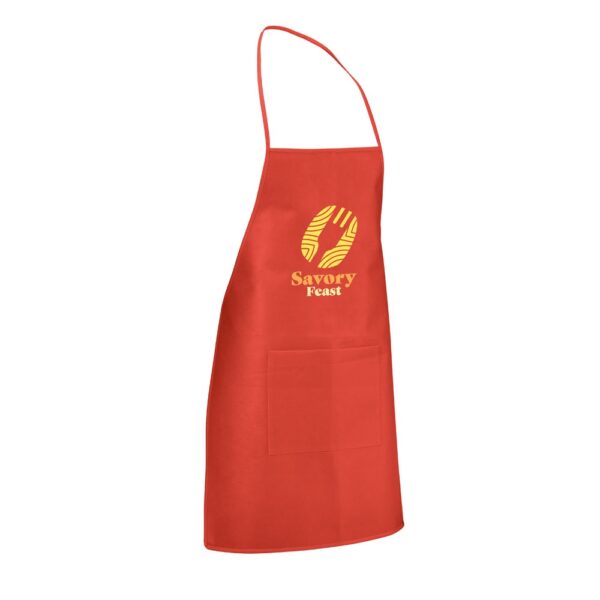 CELERY. Non-woven apron (80 g/m²)
