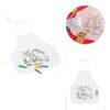 99834_set NILO. Children's apron for colouring in non-woven (80 g/m²)