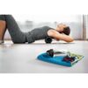99967_amb ARTX PLUS. Set with a PP and PET bottle and a polyamide and polyester sports towel