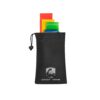 99970_103-a-logo BURPEE. Set of elasticated resistance bands with non-woven pouch
