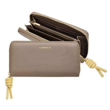 CEL536X-4 Cacharel Travel wallet Apolline Beige