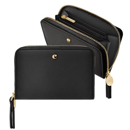 CEL638A-1 Cacharel Zipped wallet Séraphine Black