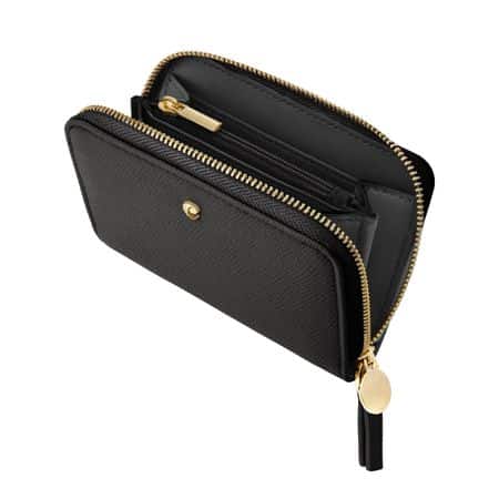 CEL638A-3 Cacharel Zipped wallet Séraphine Black