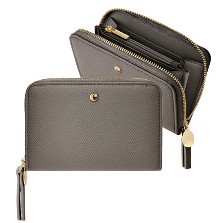 CEL638J-1 Cacharel Zipped wallet Séraphine Taupe