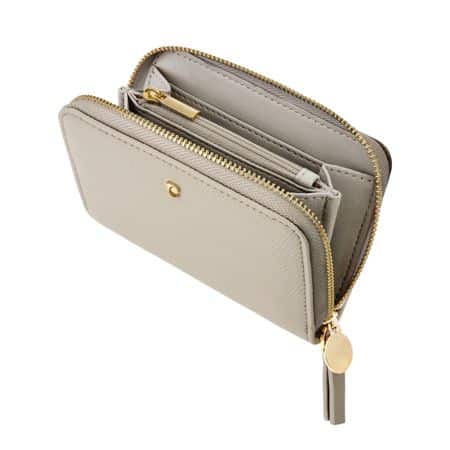 Cacharel Zipped wallet Séraphine Light Grey