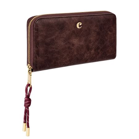 CEL639P-4 Cacharel Travel wallet Philomène Burgundy