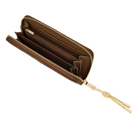 CEL639Z-3 Cacharel Travel wallet Philomène Camel