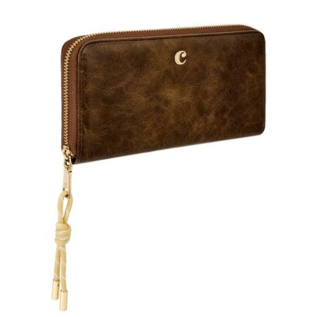 CEL639Z-4 Cacharel Travel wallet Philomène Camel
