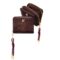 CEY639P-1 Cacharel Card wallet with flap Philomène Burgundy