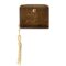 Cacharel Card wallet with flap Philomène Camel