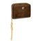 Cacharel Card wallet with flap Philomène Camel