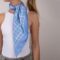 CFL110M-3 Cacharel Scarf Harlow Light Blue