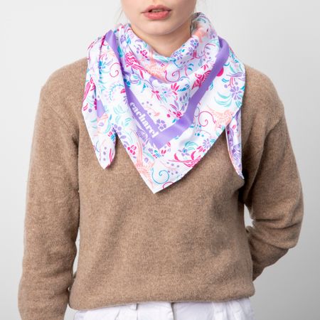 CFL219F-5 Cacharel Scarf Alma White