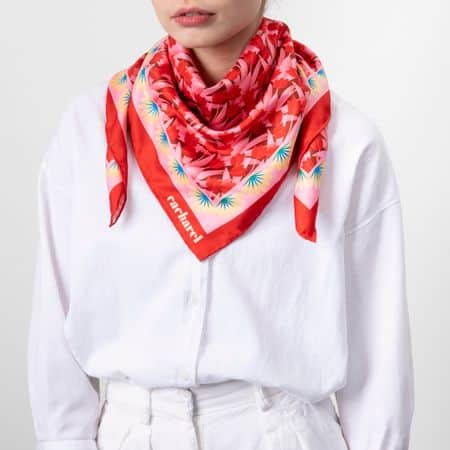 Cacharel Scarf Albane Red