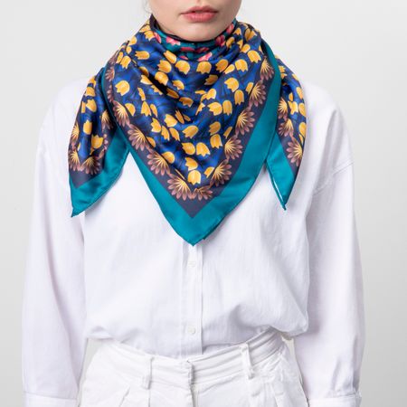 Cacharel Scarf Albane Green