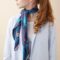 CFL437N-5 Cacharel Scarf Astrid Navy