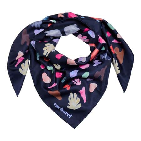 Cacharel Scarf Apolline Navy