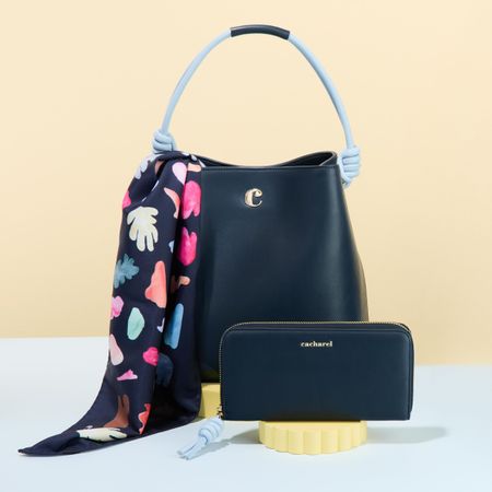 Cacharel Scarf Apolline Navy