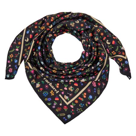 CFL638A-3 Cacharel Scarf Séraphine Black