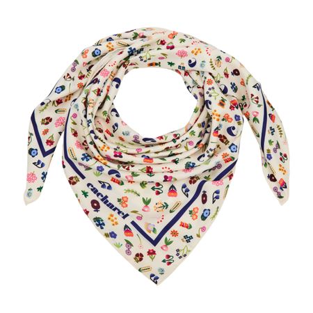 CFL638G-3 Cacharel Scarf Séraphine White