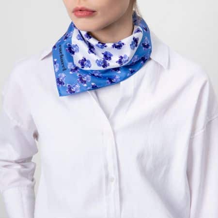 Cacharel Scarf Hortense Bright Blue