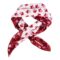 CFM034P-2 Cacharel Scarf Hortense Bright Red