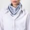 CFM218F-6 Cacharel Scarf Alesia White
