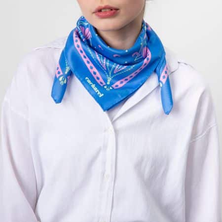 Cacharel Scarf Alesia Bright Blue
