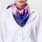 CFM334N-3 Cacharel Scarf Alix Navy