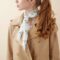 Cacharel Scarf Ambre Off-white