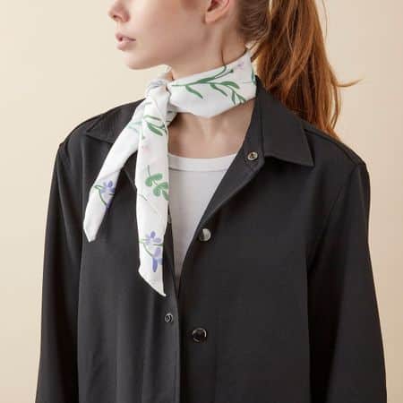 Cacharel Scarf Ambre Off-white