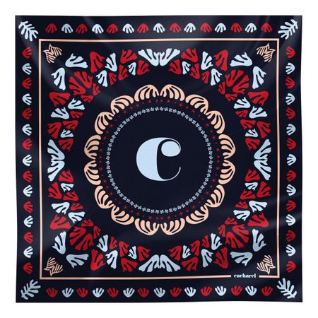 Cacharel Scarf Vivienne Navy
